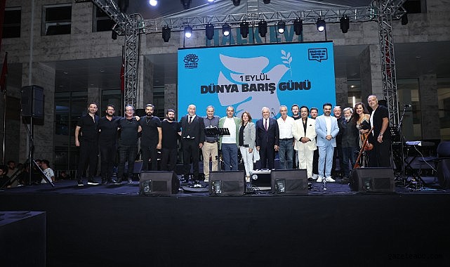 Barışın sesi Nilüfer’den yükseldi
