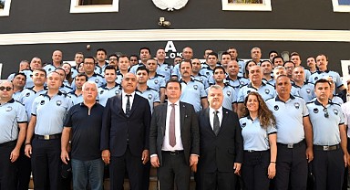 Başkan Aydın, Zabıta Teşkilatı’nın yıl dönümünü kutladı