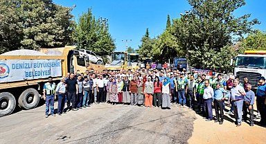 Başkan Çavuşoğlu Babadağ'da yol çalışmalarını yerinde inceledi