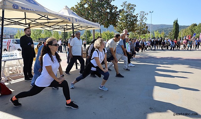Bursa’da sağlıklı yaşam için hareketlilik başladı