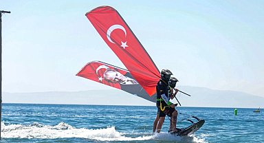 Bursa Gemlik Körfezi'nde su şöleni