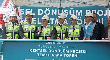 Bursa İnegöl Turgutalp kentsel dönüşümün temeli atıldı
