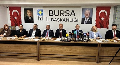 Bursa İYİ Parti Basın Açıklaması 