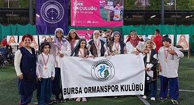 Bursa Ormanspor okçularından başarılı çıkış