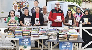 Bursa Osmangazi'de kitaplar fidana dönüşüyor