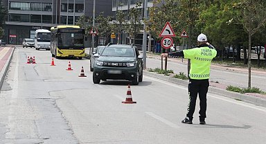 Bursa'da hız ihlallerine karşı radar denetimleri sürüyor