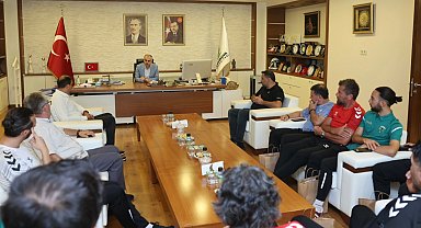 Çayırovaspor'dan Başkan Çiftçi'ye 45. yıl ziyareti