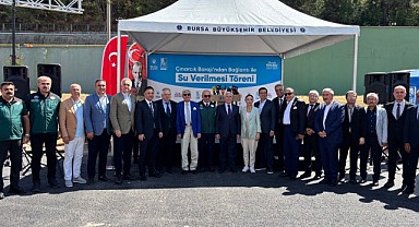 Çınarcık’tan Bursa’ya Hayat Veren Su 