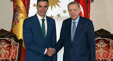 Cumhurbaşkanı Erdoğan, İspanya Başbakanı Sanchez ile görüştü