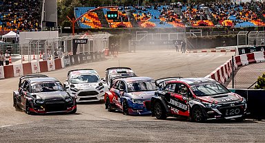 Dünya Rallikros finalinde heyecan verici düello