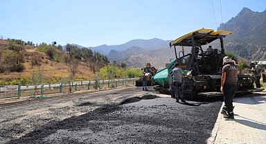 Eskişehir Sarıcakaya'da yol konforu artıyor