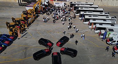 Gebze Belediyesi 32 yeni aracı hizmete aldı