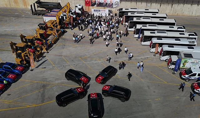 Gebze Belediyesi 32 yeni aracı hizmete aldı