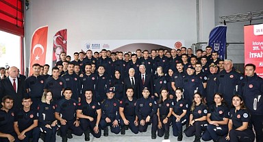 Harmancık'a tam donanımlı itfaiye binası