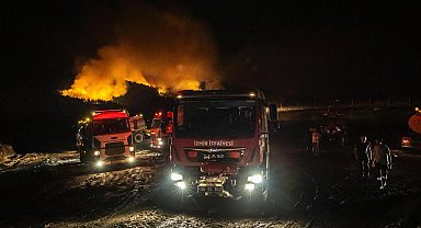 İzmir İtfaiyesi şimdi de Denizli için ter döküyor