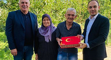 İzmit'ten kahraman gazilere ziyaretler sürüyor