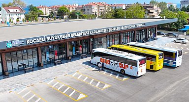 Karamürsel'in modern otogarı tanıtıldı