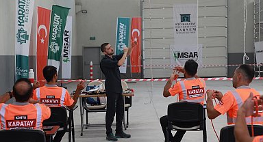 Karatay, "Afad Akreditasyonu" için sahaya hazırlanıyor