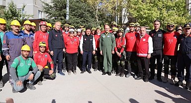 Kayseri Talas'ın deprem tatbikatına tam not