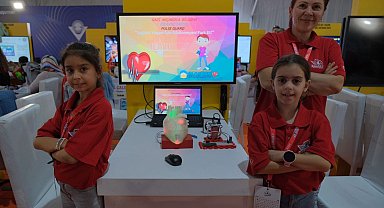 Kocaeli'nin genç dahileri TEKNOFEST'te ses getirdi