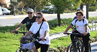 Manisa Akhisarlılar sağlıklı yaşama pedal çevirdi