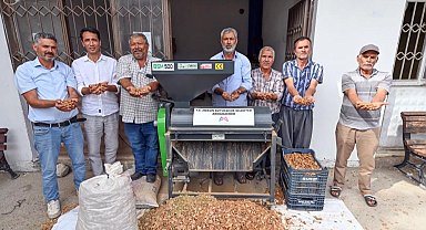 Mersin'de badem üreticisine teknolojik destek