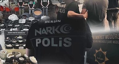 Mersin'de zehir tacirlerine darbe! 3,5 milyon uyuşturucu hap ele geçirildi