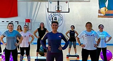 Milas Belediyesi'nden kadınlara ücretsiz spor desteği