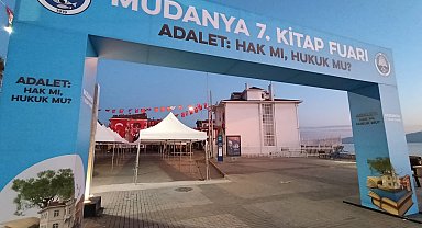 Mudanya 7. Kitap Fuarı 'Adalet'e ses olacak