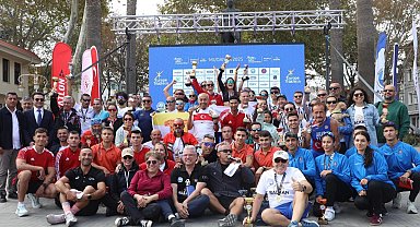 Mudanya'da Avrupa Triatlon Balkan Şampiyonası sona erdi