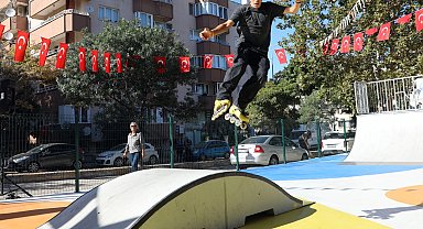 Mudanya'nın ilk KayKay Parkı hizmete girdi