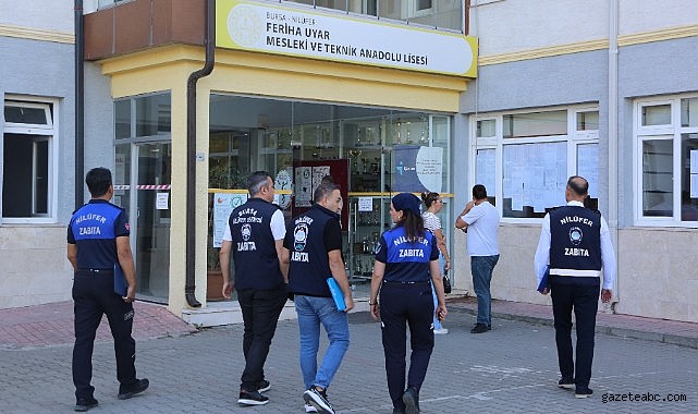Nilüfer’de kantin ve kırtasiyeler mercek altında