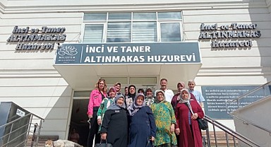 Nilüferli kadınlardan huzurevinde sıcak buluşma
