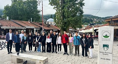 -Osmangazi Belediyesi başarılı öğrencileri Saraybosna'ya götürdü