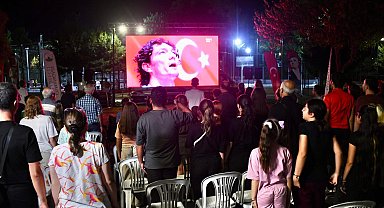 Osmangazi Belediyesi milli heyecanı meydanlara taşıdı