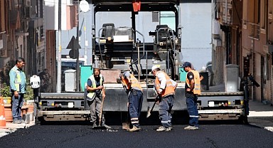 Osmangazi’de 160 ton asfalt döküldü