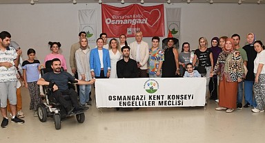 Osmangazi’de engelli bireyler 3 Aralık’a özel gösteri hazırlıyor