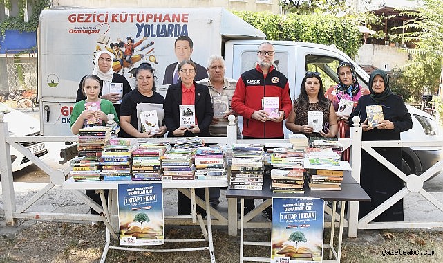 Osmangazi’de toplanan kitaplar fidana dönüşüyor