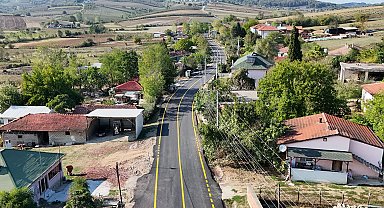 Sakarya Söğütlü'nün yenilenen grup yollarına vatandaşlardan tam not