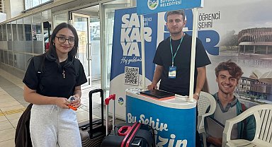 Sakarya'da üniversite öğrencilerine sıcak karşılama