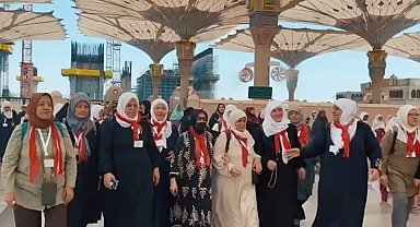 Şehit yakınları umreden döndü