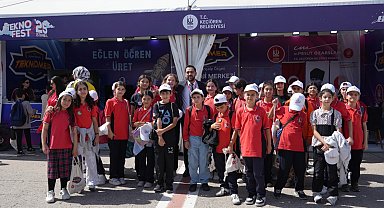 TEKNOFEST İstanbul'da Ankara Keçiören standına yoğun ilgi