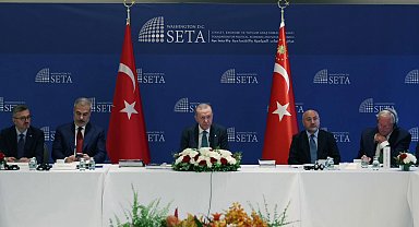 Türkevi'nde ABD'li düşünce kuruluşlarıyla buluştu