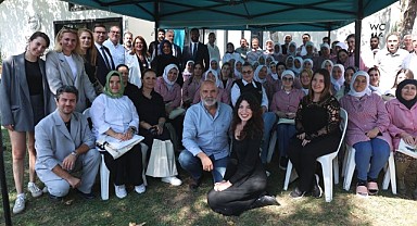 Usta oyuncu Vahide Perçin, Minteks çalışanlarıyla Rıfat Ilgaz’ı konuştu