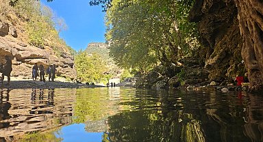 Zore Kanyonu'nda çevreye duyarlı yürüyüş
