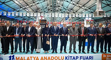 11. Malatya Anadolu Kitap ve Kültür Fuarı Kapılarını Açtı