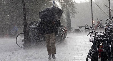 22 İlde Gökgürültülü Sağanak Geliyor!