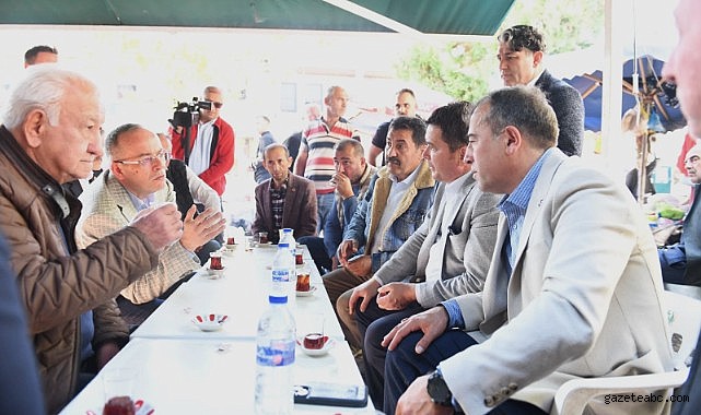 Başkan Erkan Aydın’dan Tahtakale Mahallesine ziyaret