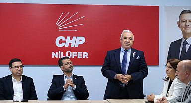 Başkan Özdemir'den CHP Nilüfer'e 'hayırlı olsun' ziyareti