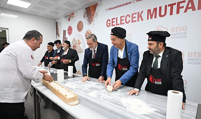 BTSO Mutfak Akademi'ye yemek sanayicilerinden tam not